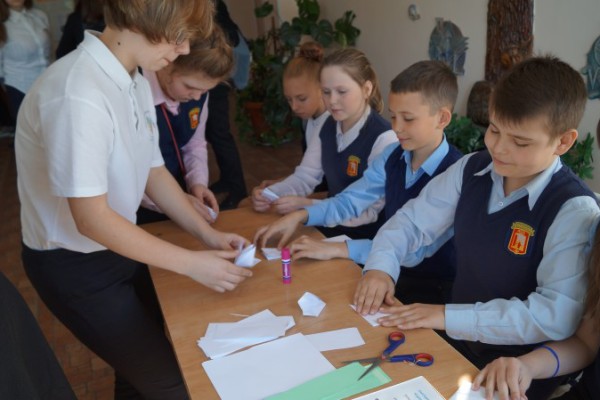 Школьный этап благотворительной акции «Белый цветок»